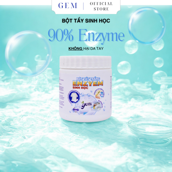 Bột tẩy trắng quần áo Enzyme sinh học - 500g