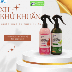 Chai xịt phòng khử mùi diệt khuẩn