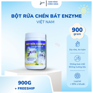 Bột Rửa Chén Bát Enzyme