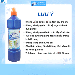 nước tẩy bồn cầu 1L